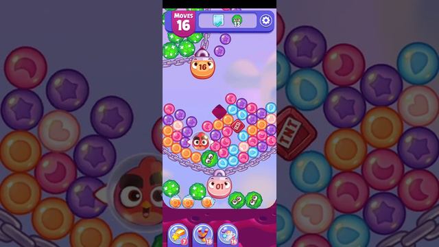 Angry Birds Dream Blast level 267. Прохождение уровня 267 смотреть онлайн