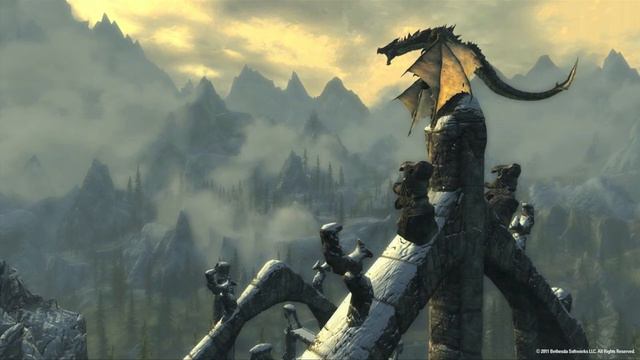 Elder Scrolls V: Skyrim OST - The City Gates смотреть онлайн