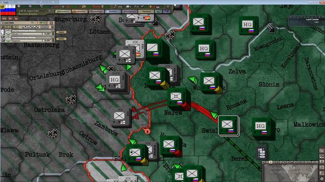Hearts of Iron 3 | World War 1 mod | Russian Empire | Part 10 | East Prussian Counter Offensive смотреть онлайн