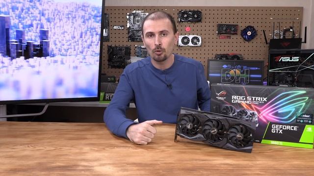 ASUS ROG Strix GTX 1660Ti inceleme смотреть онлайн