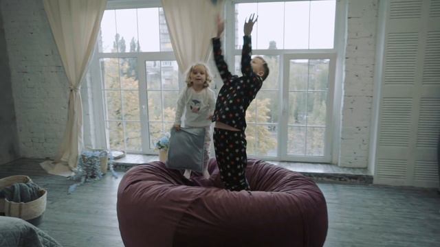 Fotele LAVBAG to najlepszy prezent dla dzieci! Recenzja wideo puf do domu. смотреть онлайн