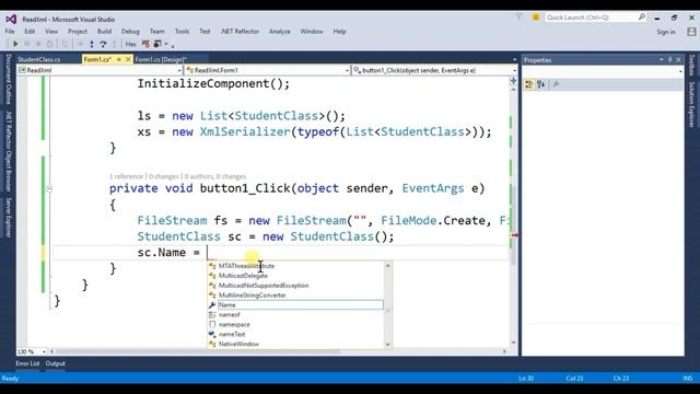 C# Winform How to Read / Write Xml File смотреть онлайн