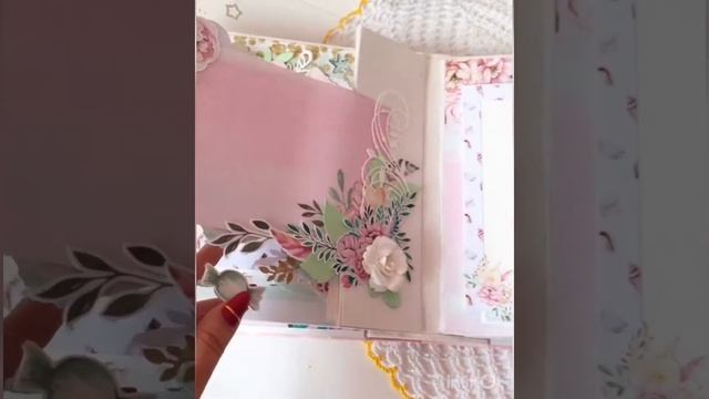 Обзор альбома с единорогами #скрапбукинг