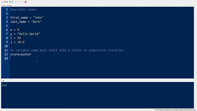 Python For Beginners in 3 Minutes | What is a Variable? Part 1 смотреть онлайн