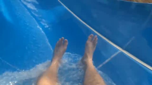 Синяя горка - аквапарк Карибия смотреть онлайн