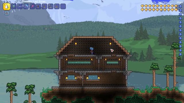 Terraria Let's Build Part 13 | Starter Houses | Base Tutorial | Survive Your First Night смотреть онлайн
