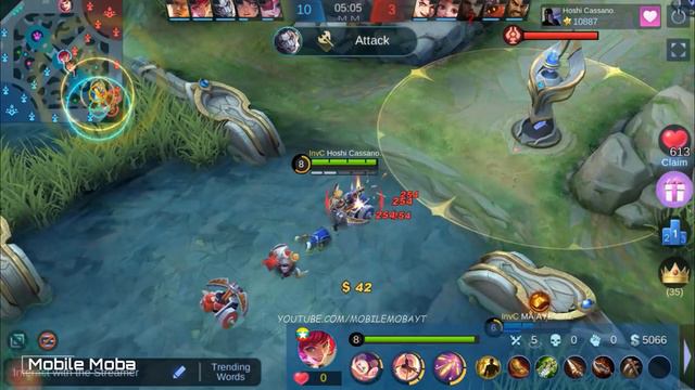 Fatal Damage Beatrix, Non Stop Hunting Mode - Top Global Beatrix Hoshi Cassano. - Mobile Legends смотреть онлайн