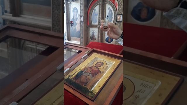 Прпмч.Николай Новый Vlllв. редкая святыня в храме Зачатия Иоанна Предтечи, дер.Губино, гор.Козельск смотреть онлайн