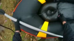 Пакрафт "Спутник". Рыболовная версия. Теперь для рыбалки годится!