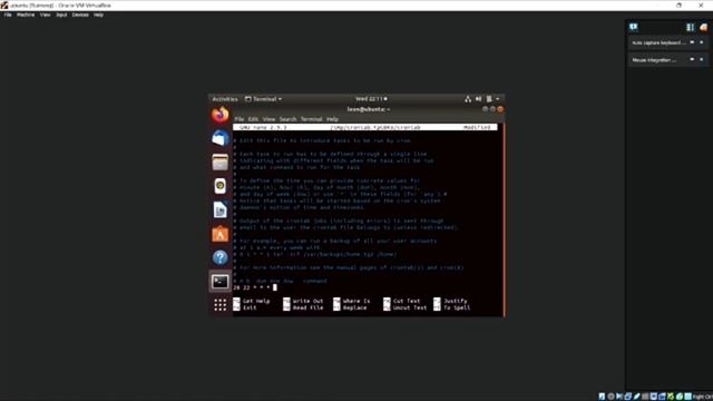 penjadwalan menggunakan cmd Cron di Ubuntu смотреть онлайн