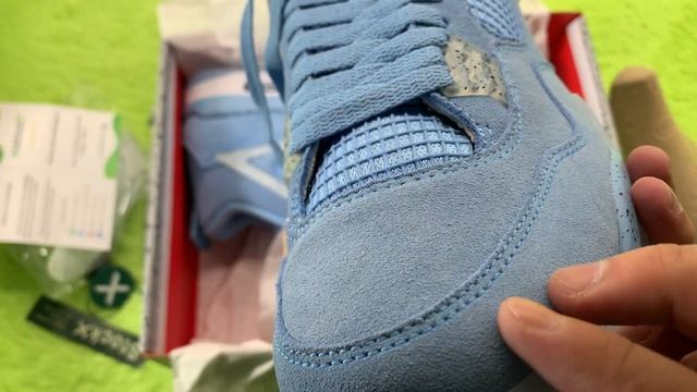 Air Jordan 4 Retro UNC University Blue From PkStockX смотреть онлайн