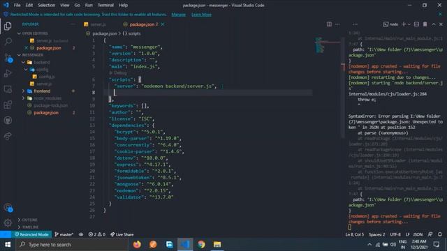 Real Time Chat App React Node js Express js Socket MongoDB MERN STACK Backend Server Create #3 смотреть онлайн