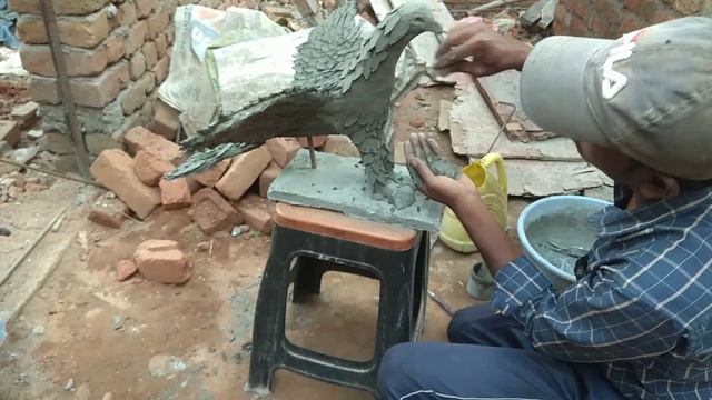 how to make Eagle send and cement decoration ideas смотреть онлайн