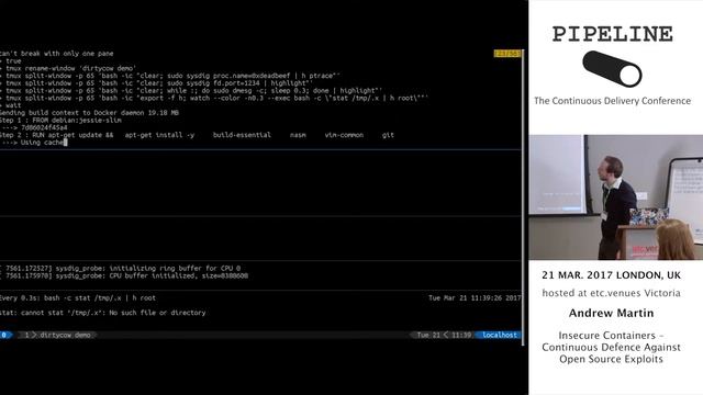 Andrew Martin - Insecure Containers - Continuous Defence Against Open Source Exploit - PIPELINE 201