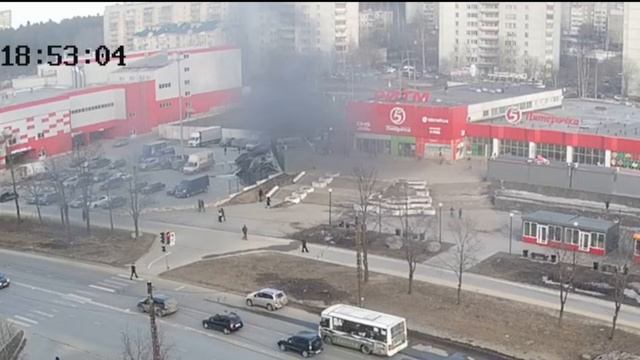 Возгорание киоска смотреть онлайн