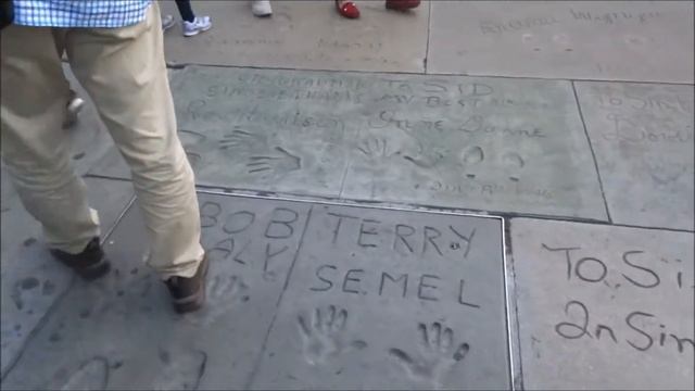 Grauman's Chinese Theater in Hollywood, California!!! смотреть онлайн
