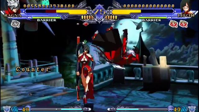 BlazBlue Continuum Shift 2 PSP Gameplay смотреть онлайн