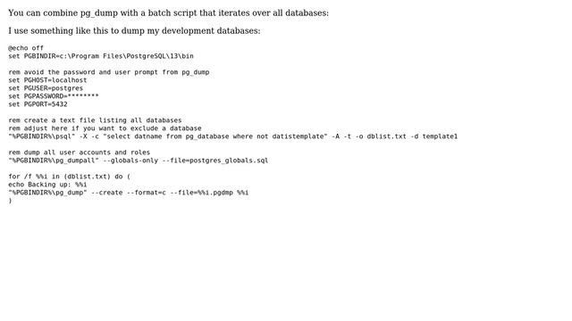 Databases: Postgresql Backup all databases seperate files (3 Solutions!!) смотреть онлайн
