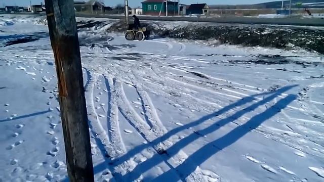 Минитрактор из мотоблока переломка смотреть онлайн