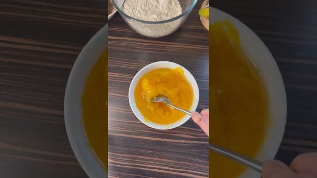 Тыквенные кексы ?с изюмом (или без) #halloween #тыква #рецепт смотреть онлайн