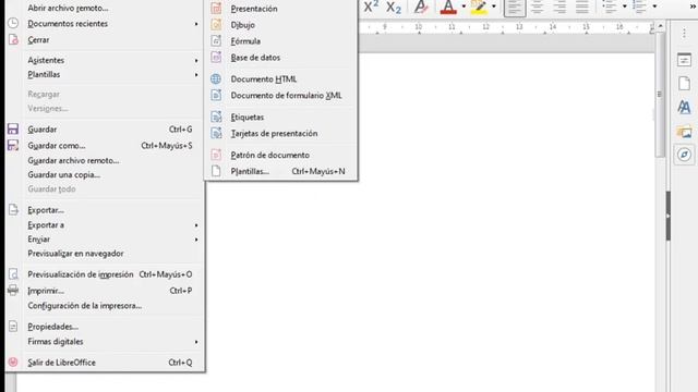 Crear archivos en Libre Office (Writer) guardarlos en la carpeta creada (computación3) смотреть онлайн