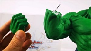 Como hacer a HULK con tu plastilina escolar || The HULK from a bunch of clay || DibujAme Un