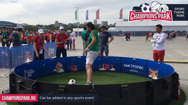 Комплекс Парк чемпионов. Спортивный аттракцион Быстропас смотреть онлайн