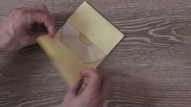 Как упаковать CD диск в бумагу A4  Быстро и Просто!