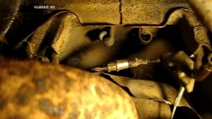 Замена и регулировка троса ручника на Opel Zafira