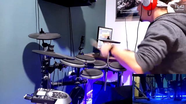 Metallica - Blackened Drum Cover (With bass) смотреть онлайн