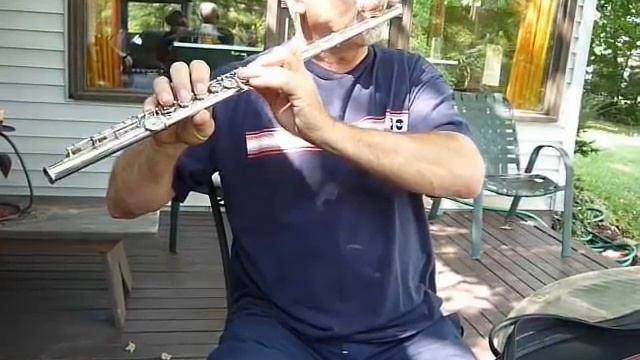 Yamaha Allegro Flute for sale, real-time play demo.wmv смотреть онлайн