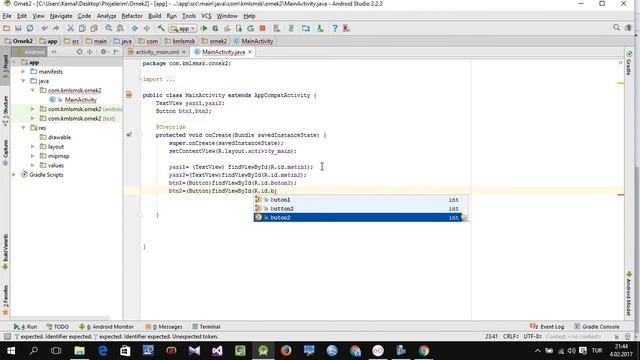 Android- R.Java ve Java Kodları смотреть онлайн