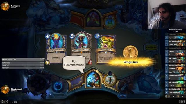 (Hearthstone) Wild Format: Aggro Shaman | Almost rank one legend p.2 смотреть онлайн