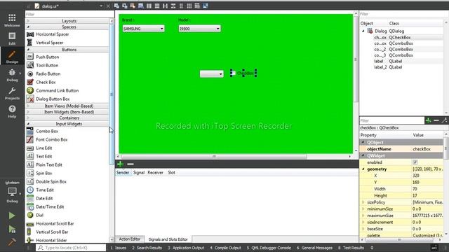 Qt Programming C++ Part ( 1 )| Combo Box | Label | Line Edait | Radio Button | Push Button | смотреть онлайн