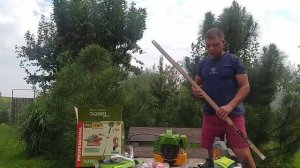 Бензиновий тример з електростартером!!!Procraft T4200EL#електростартер #бензокоса #тример