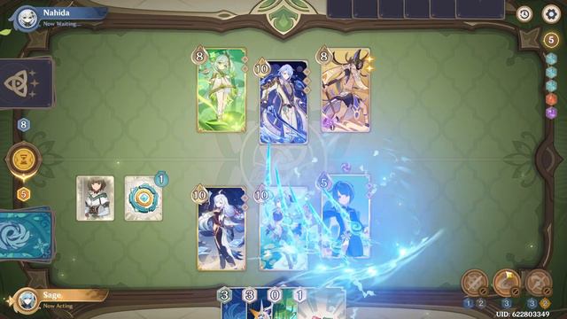 TCG Diona, Nahida, and Childe Invitation Match ♥️♠️ | Genius Invokation | Genshin Impact смотреть онлайн
