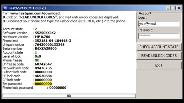 Remove SIM password on Samsung Wave 525 (S5250, S5250L, S5253) смотреть онлайн