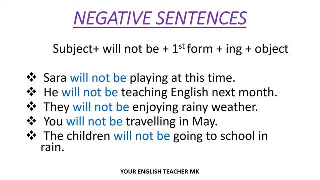 FUTURE CONTINUOUS TENSE and FREE QUIZ|| Learn English With MK смотреть онлайн