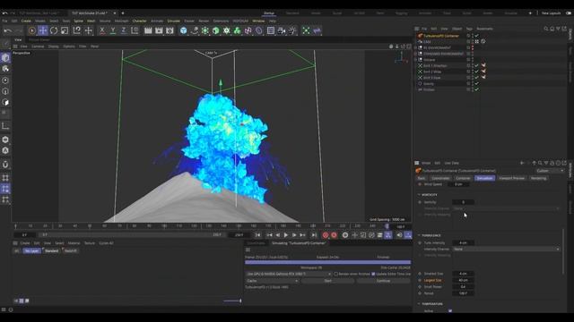Volcanic Smoke | Cinema 4D & TurbulenceFD Tutorial смотреть онлайн