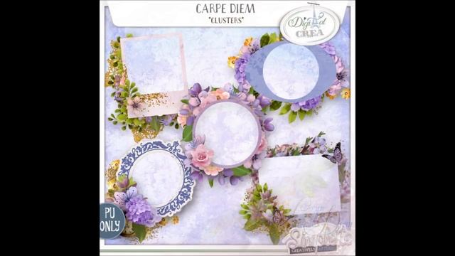 Carpe Diem | digiscrap kit смотреть онлайн
