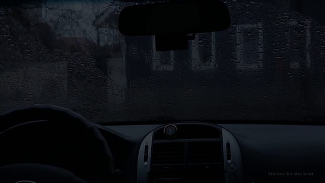 Шум дождя в машине, для крепкого сна, учебы и расслабления. 8 часов. ASMR смотреть онлайн