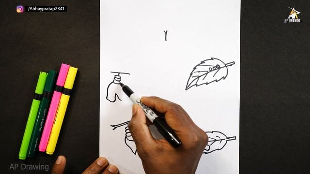 Very Easy | Life Cycle of Butterfly Drawing | Step by Step AP Drawing смотреть онлайн