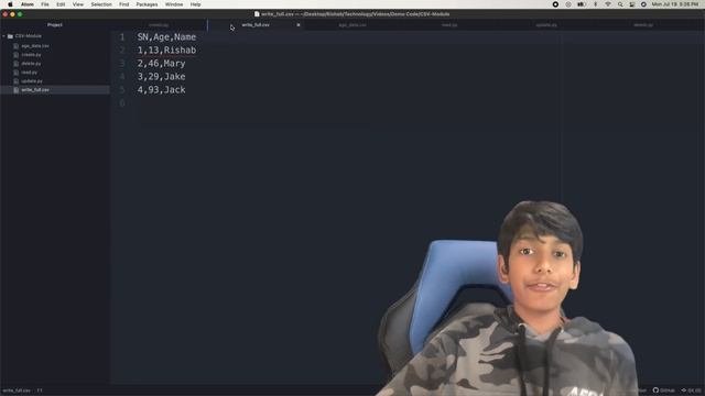 Working With CSV Files In Python смотреть онлайн
