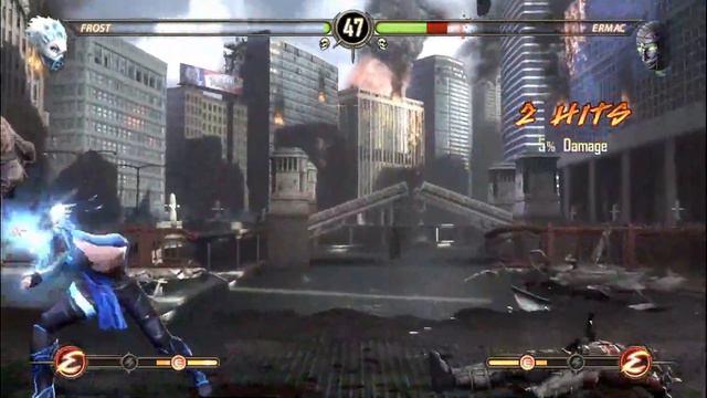Mortal Kombat 9 - FROST MOD - NEW Medium Arcade Ladder Gameplay смотреть онлайн
