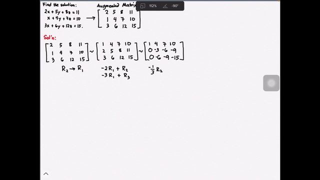Solving for the Solution of a Linear System Using Back-Substitution Method (Gaussian Elimination) смотреть онлайн
