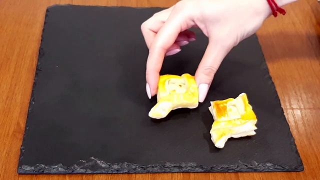 Puff pastry and Salmon snacks. Закуски из слоеного теста и Семги смотреть онлайн