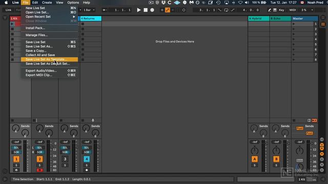 05. Saving Templates