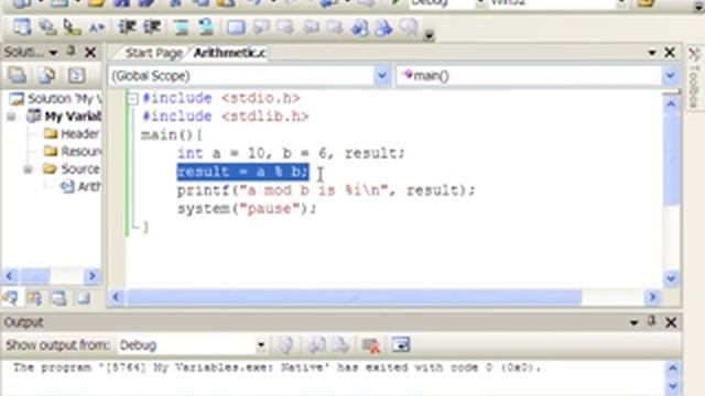 COP1000 04 Arithmetic Operators смотреть онлайн