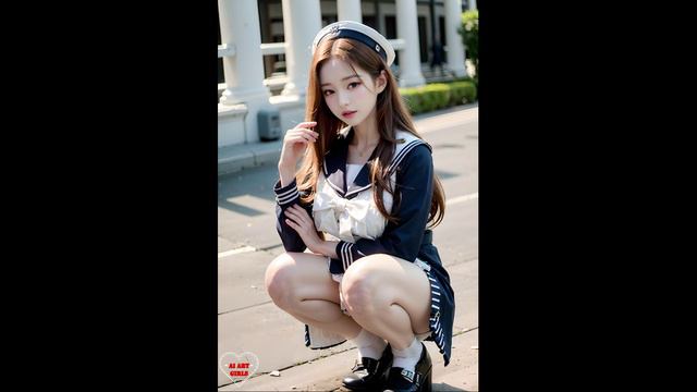 Ai Art Girls. Девушки в матросках смотреть онлайн