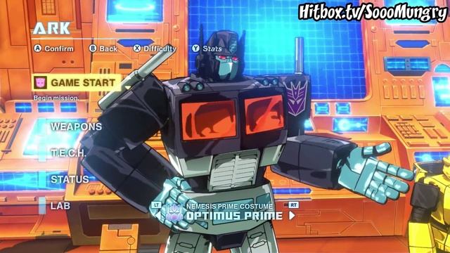 Transformers Devastation DLC - Nemesis Prime, Red Alert & Goldfire Skins + Weapons! смотреть онлайн